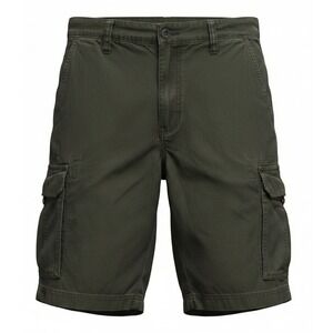 Chaps Black Cargo Shorts Mens 34 Ottoman  Weave Twill  Gorpcore Utility Workwear